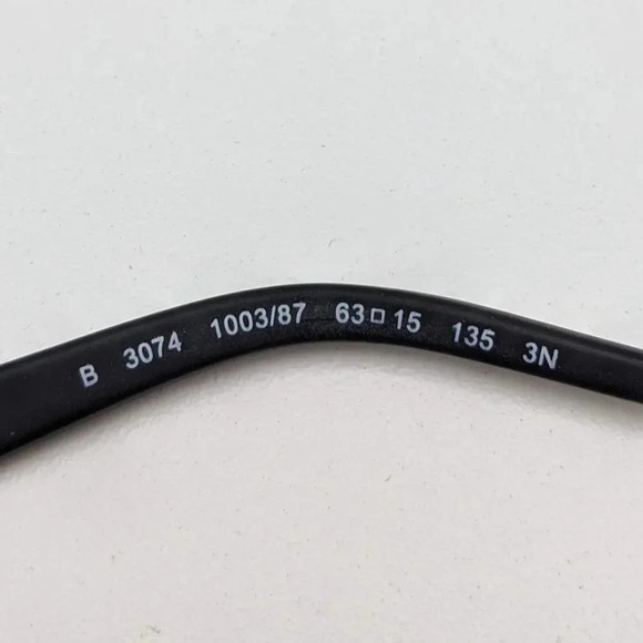 🕶️Frame Only | Burberry B3074 Sunglasses 63/15 135 /KAK633🕶️ - Picture 6 of 7